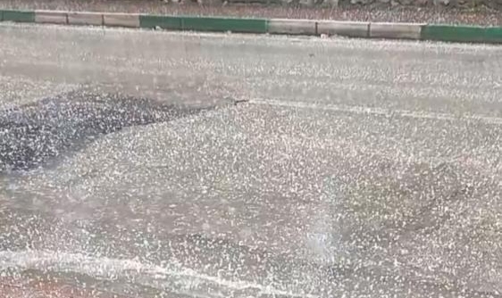 Bursa’da dolu yağışı etkili oldu