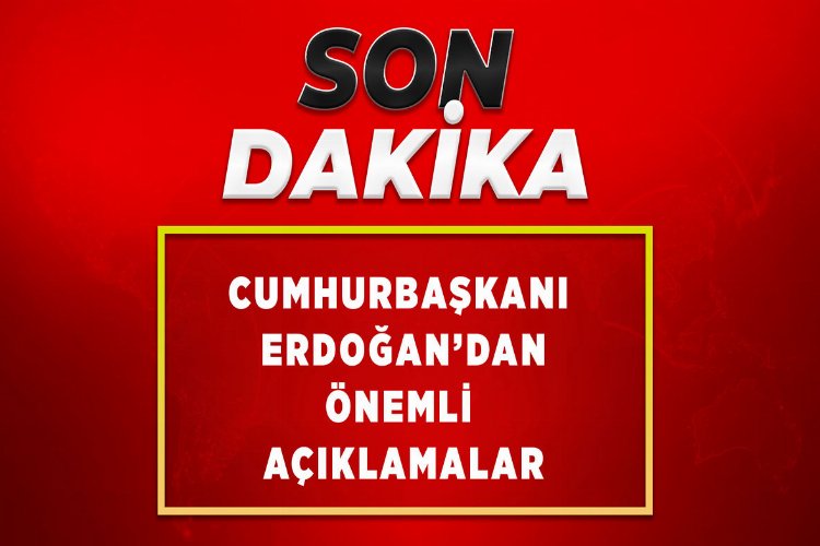 Cumhurbaşkanı Erdoğan’dan Kabine sonrası açıklama (CANLI)
