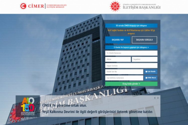 İletişim’den ‘CİMER’ açıklaması