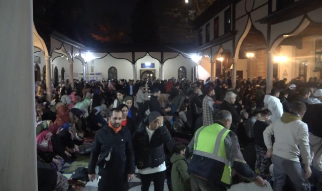 Bursa’da Berat Kandili idrak edildi