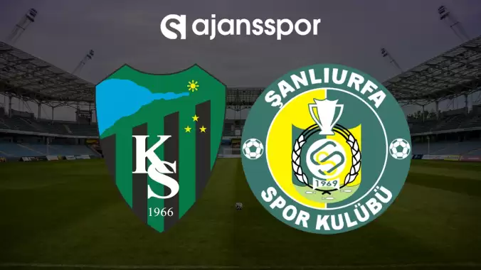 CANLI| Kocaelispor- Şanlıurfaspor maçını canlı izle (Maç linki)