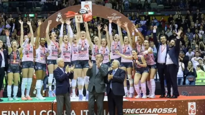 Daniele Santarelli’nin takımı Imoco Conegliano şampiyon oldu!