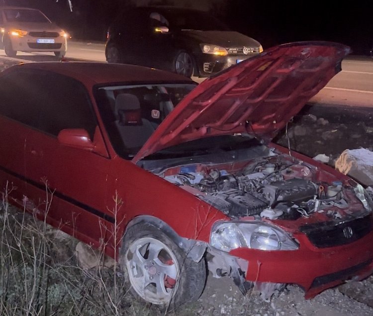 Düzce'de trafik kazası: 1 yaralı 