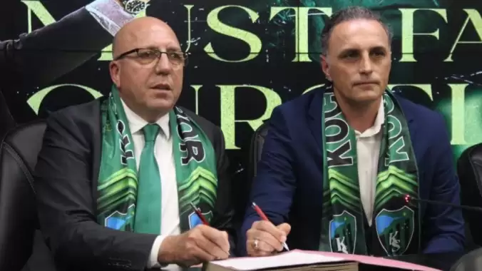 Kocaelispor’da Mustafa Gürsel imzayı attı! İşte ilk sözleri