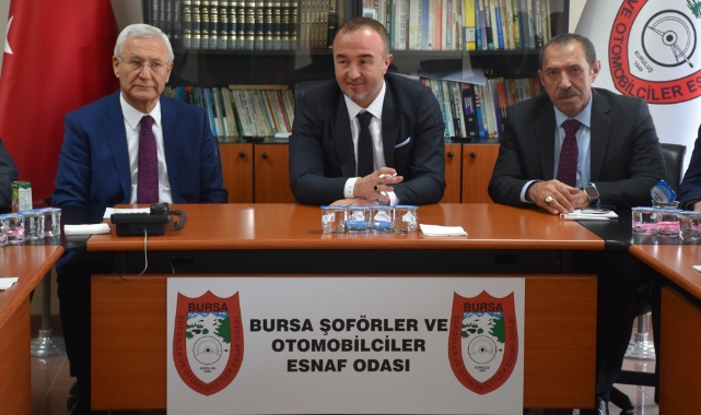 Şoförler Odası başkanları Bursa’da toplandı