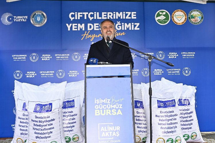 Bursa’da besiciye destek