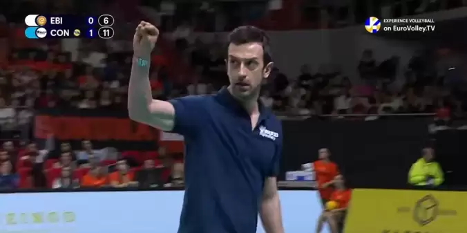 Daniel Santarelli’nin Eczacıbaşı Dynavit maçındaki hareketleri gündem oldu!