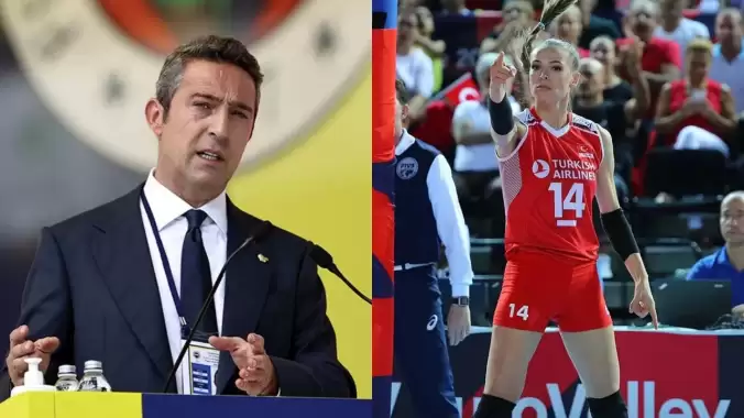 Fenerbahçe, Eda Erdem’in heykelini açtı! Ali Koç bir heykel sözü daha verdi