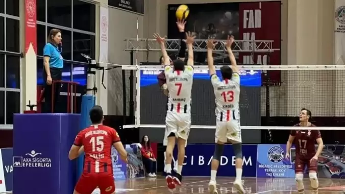 Galatasaray, deplasmanda set vermedi