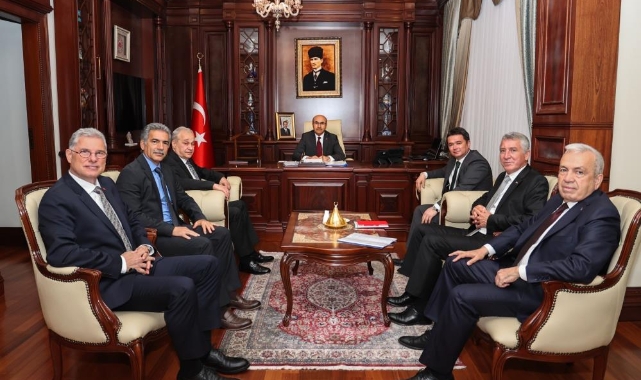 Belediye başkanlarından Vali Demirtaş’a ziyaret