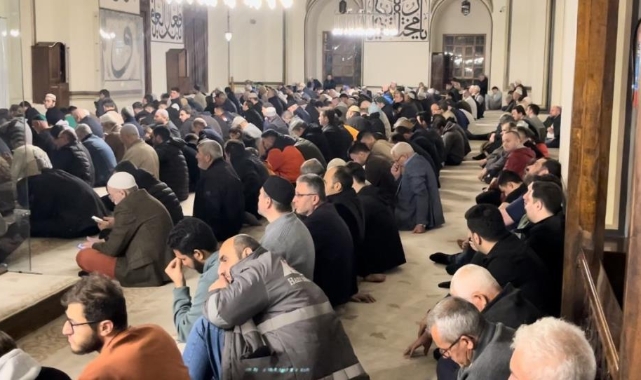 Bursa Ulu Cami’de fetih duası yapıldı