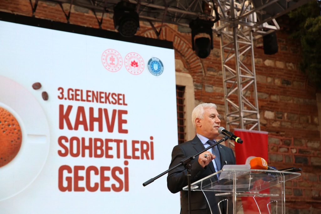 Tarihi Hanlar Bölgesi’nde kahve buluşması