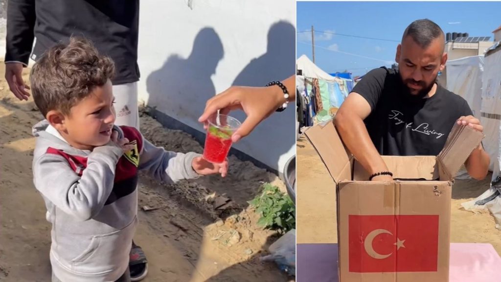 Türk Kızılay’ı Gazze’de kalpleri ısıtıyor
