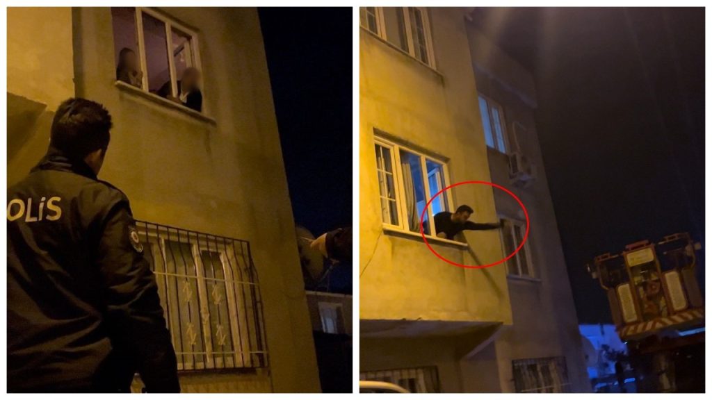 Bursa’da tartıştığı ailesini bıçakla rehin aldı