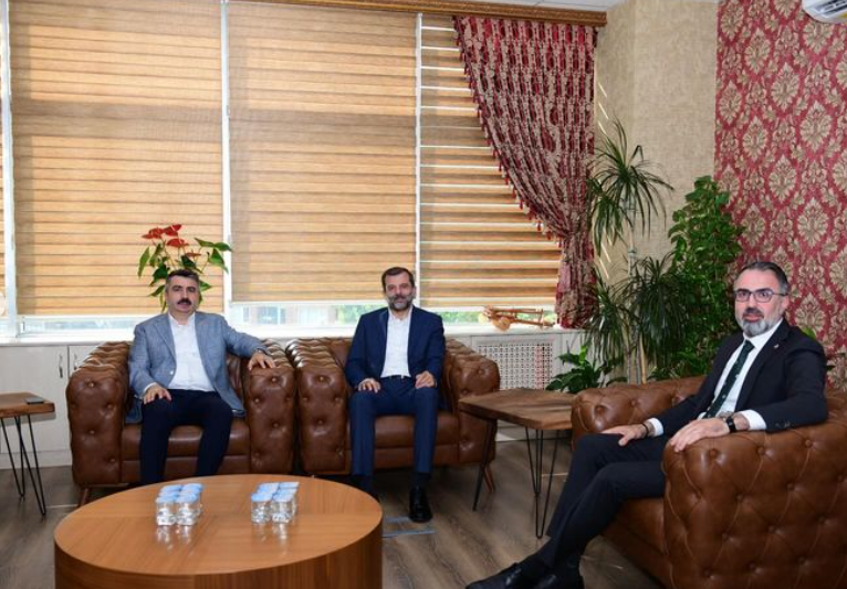 Gürsu ve Yıldırım Belediye Başkanları’ndan Kestel Belediye Başkanı Ferhat Erol’a Ziyaret