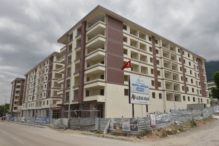 Mimarsinan Kentsel Dönüşüm Projesi’nde sona yaklaşılıyor
