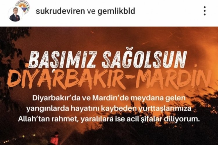 Şükrü Deviren’den başsağlığı mesajı
