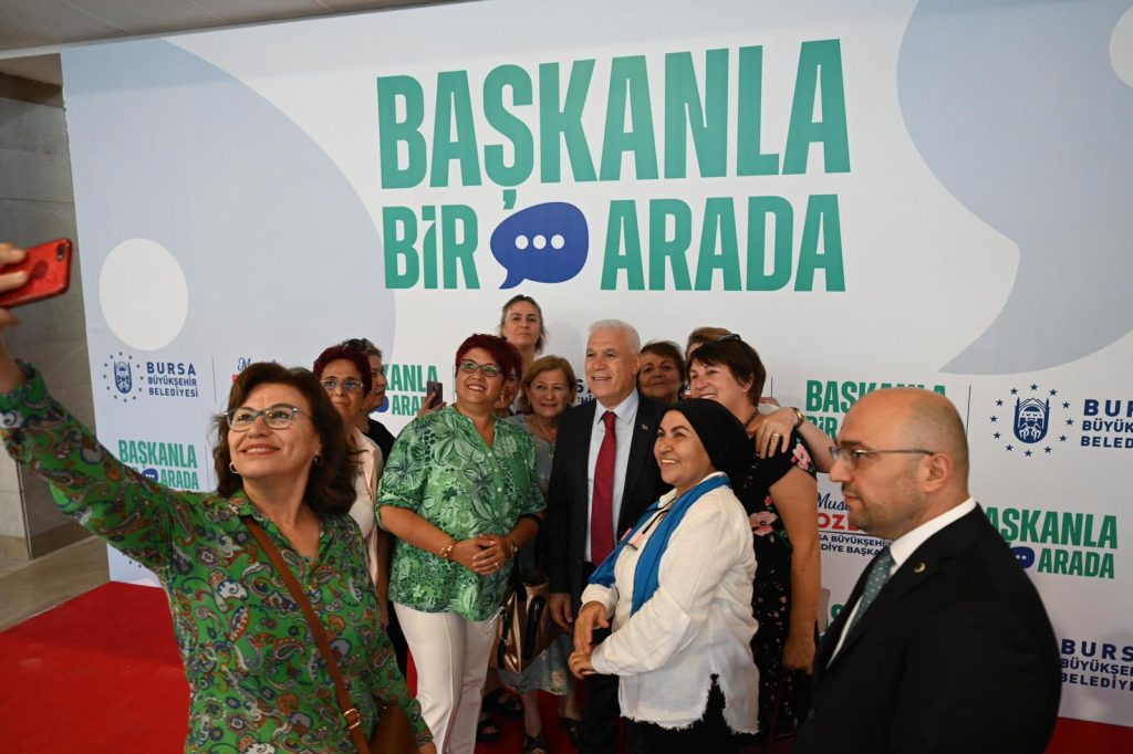Bursalılar, Başkan Bozbey ile buluştu