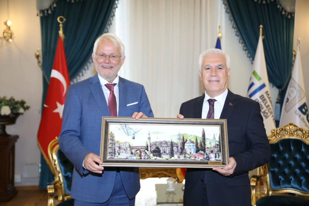 Almanya İstanbul Başkonsolosu Başkan Bozbey’i ziyaret etti