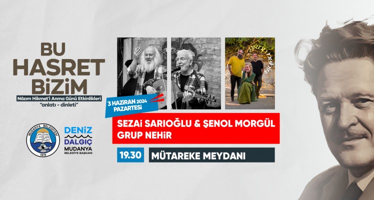 Nazım Hikmet’i anıyoruz