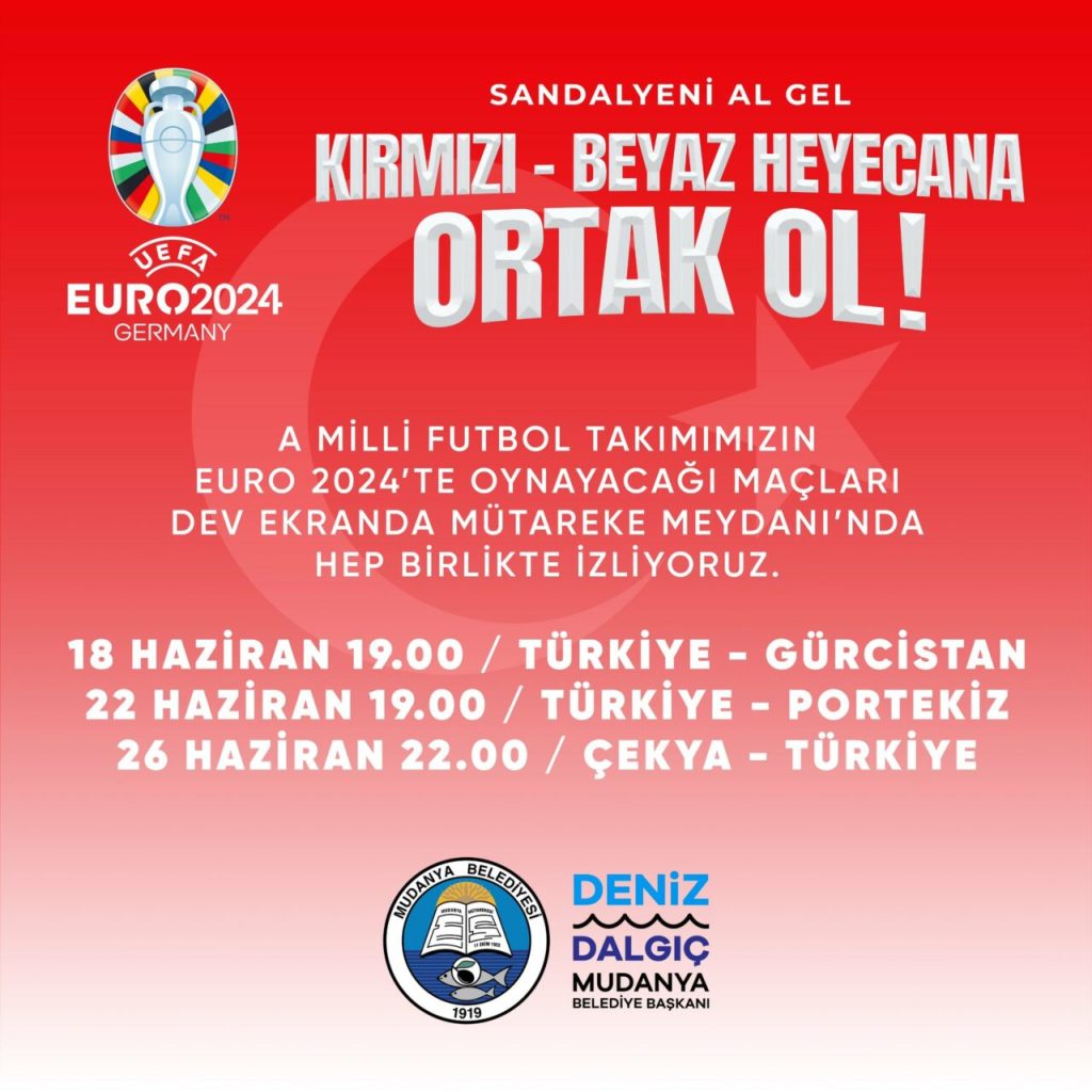 Mudanya Belediye Başkanı duyurdu