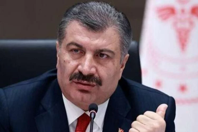 Bakan Koca yasa peşlerinde diyerek paylaştı