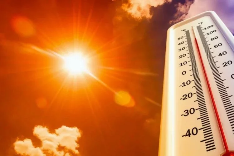 Bursa için sıcak hava uyarısı