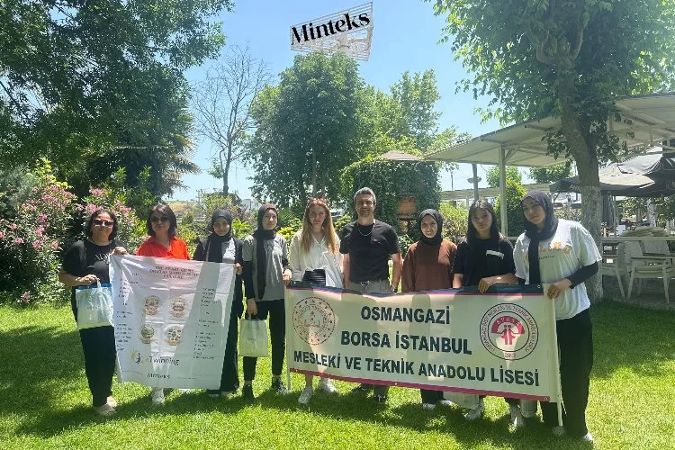 BİST öğrencilerinden Minteks’e proje kapsamında ziyaret