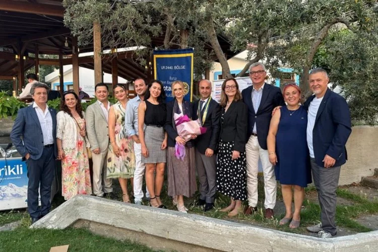 Yıldırım Bayezid Rotary’de yeni başkan Gökmen Geyik oldu