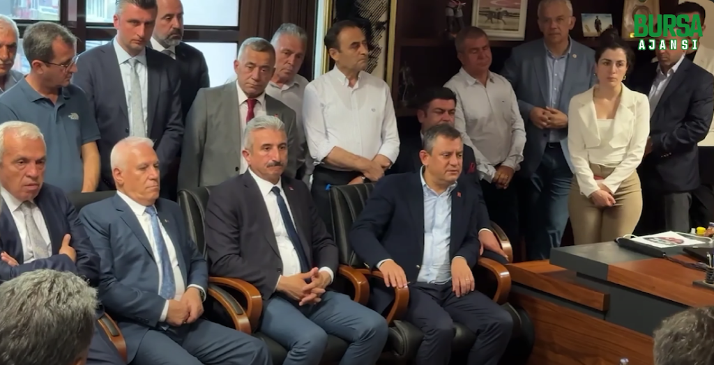 CHP Genel Başkanı Özgür Özel Bursa’da