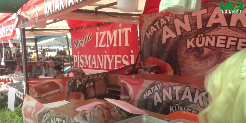 Bursa Hatay Künefe ve Kebap Festivali başladı