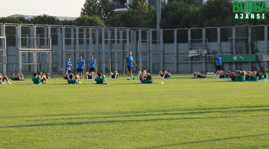 Bursaspor’da yeni sezonun ilk antrenmanı