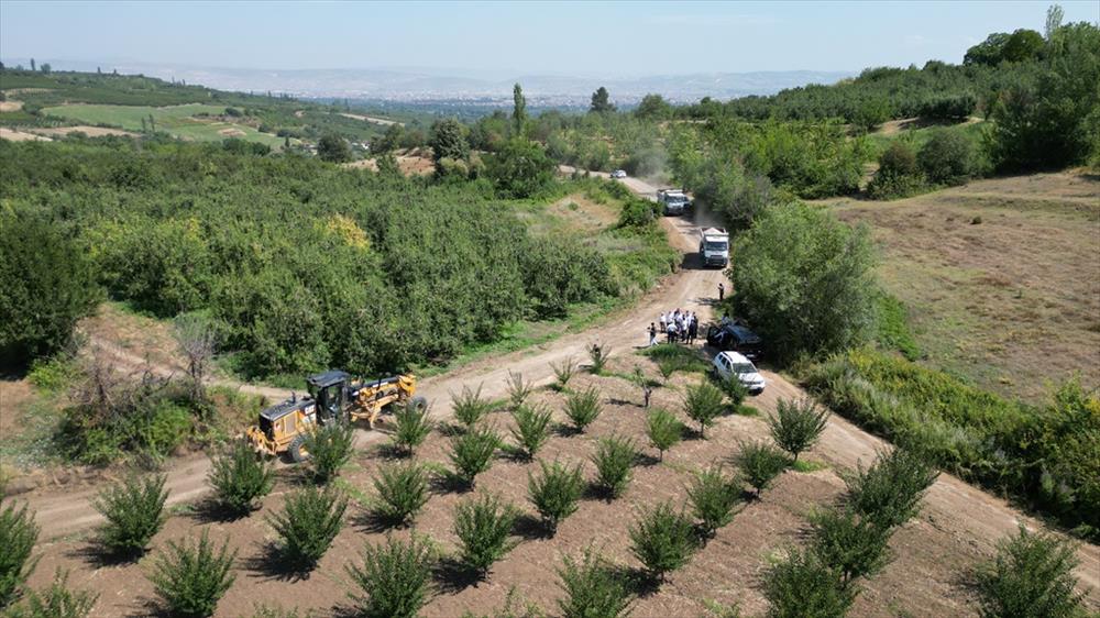 Tarım arazilerine ulaşım ağı güçleniyor