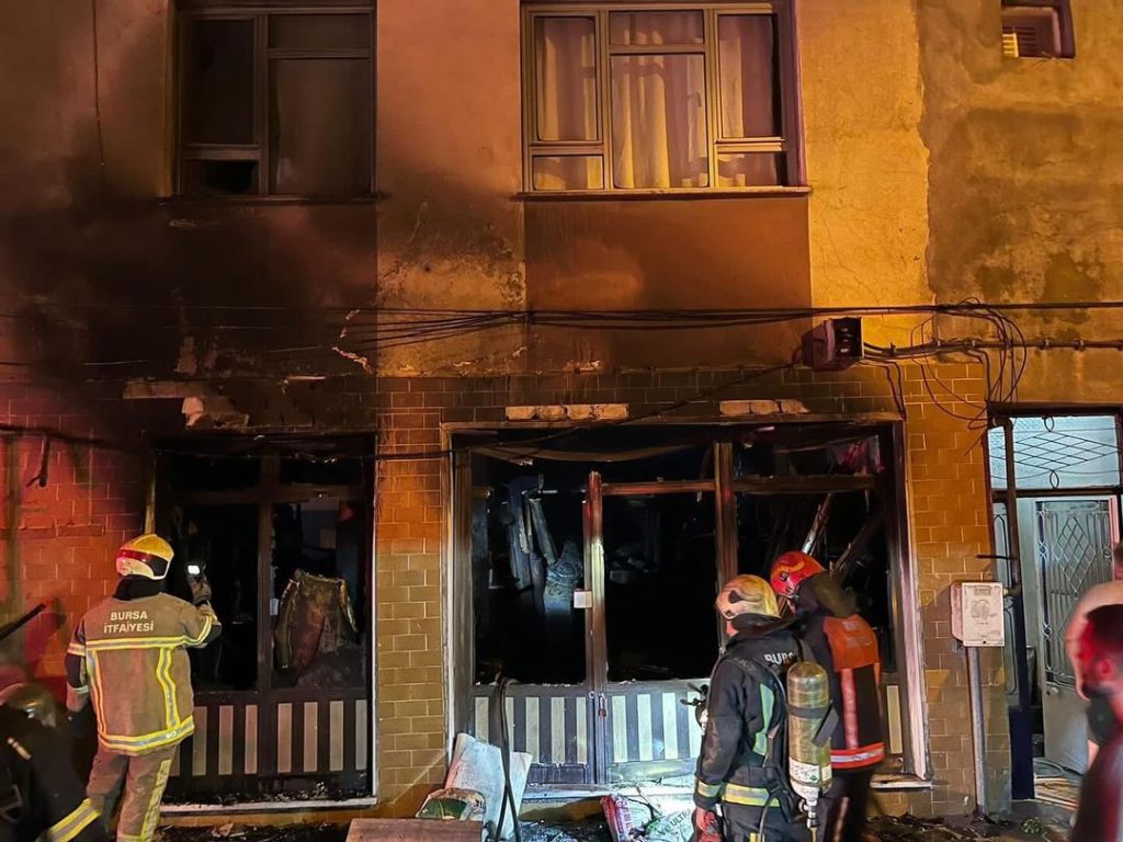 Osmangazi’de hızlı yangın müdahalesi