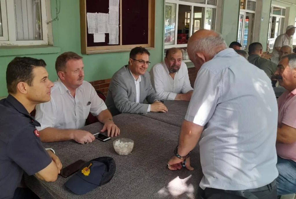 Gürsu yetkilileri ve Ziraat Odası mahalle ziyaretinde