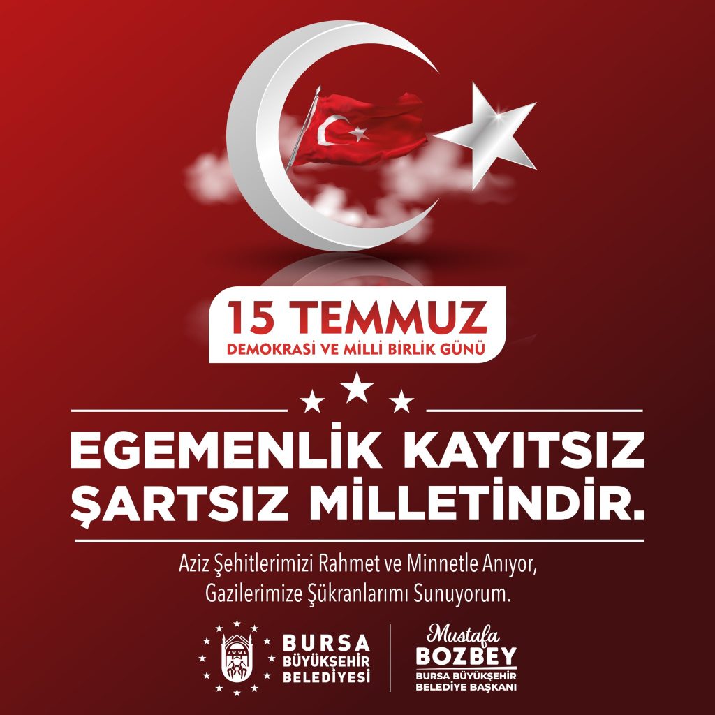 Mustafa Bozbey’den 15 Temmuz mesajı