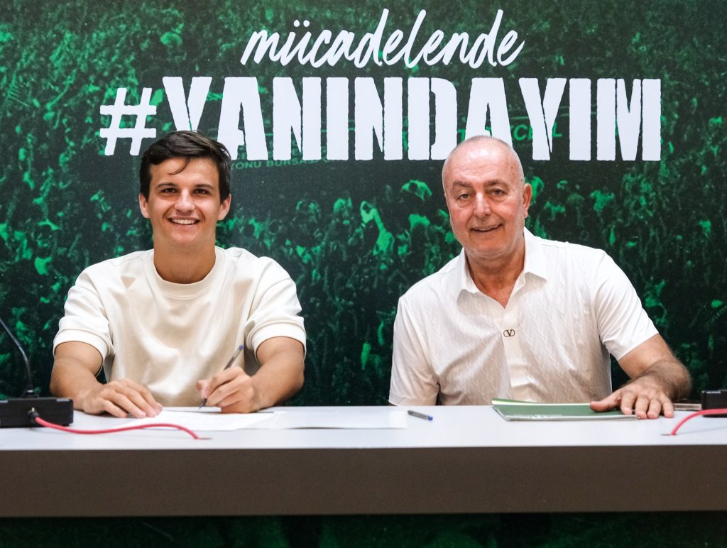 Bursaspor Recep İnanç ile sözleşme yeniledi