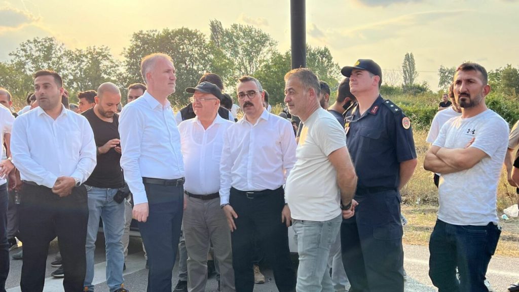 İnegöl Belediye Başkanı Alper Taban, yangınla ilgili son durumu açıkladı!