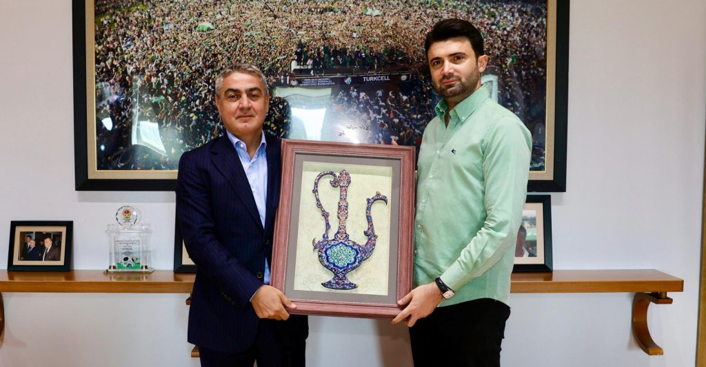 Rahmi Aksoy’dan Bursaspor’a ziyaret   