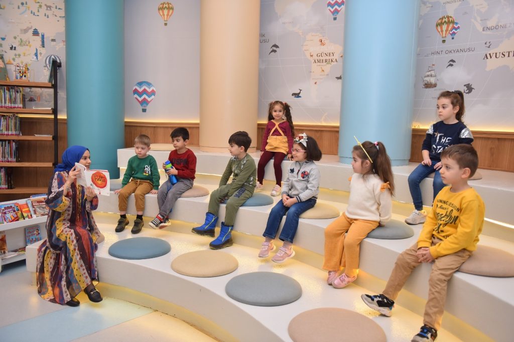 Çocuk Kütüphanesi minik ziyaretçilerin ikinci adresi oldu