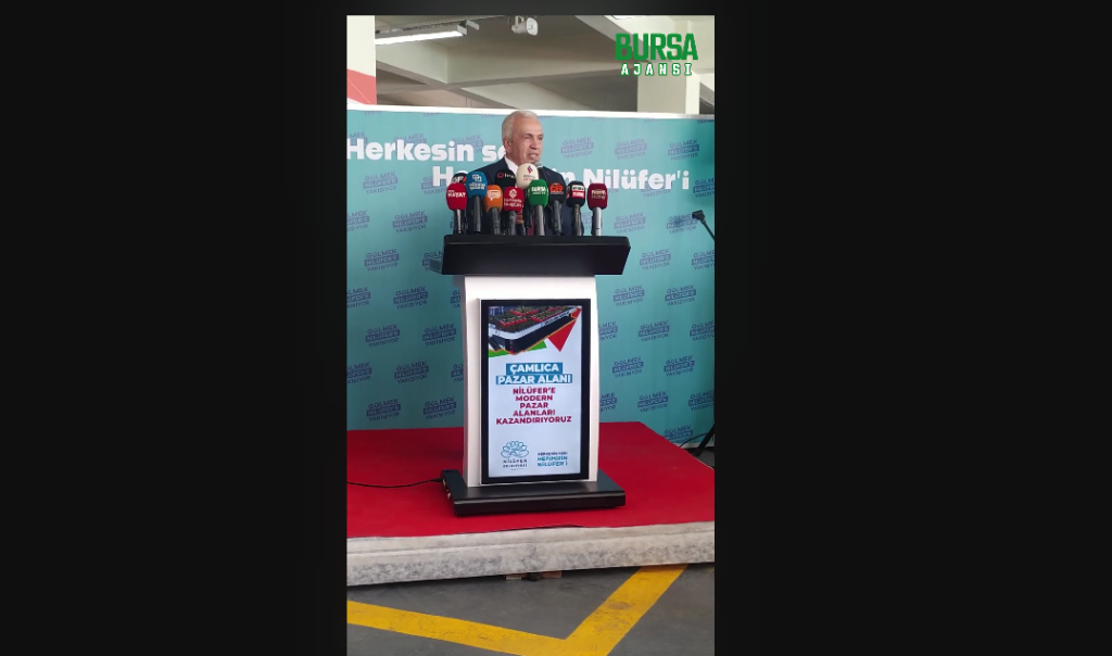 Nilüfer’de Çamlıca Kapalı Pazar Alanı açıldı