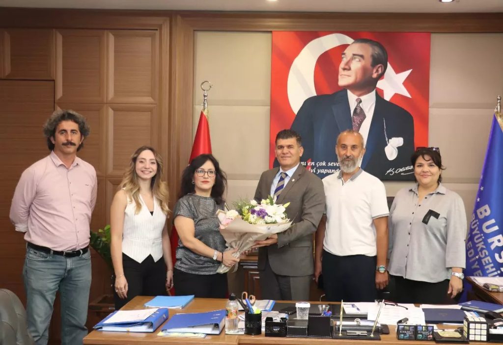 MO Bursa Şubesi’nden Genel Sekreter Halisçelik’e  ziyaret