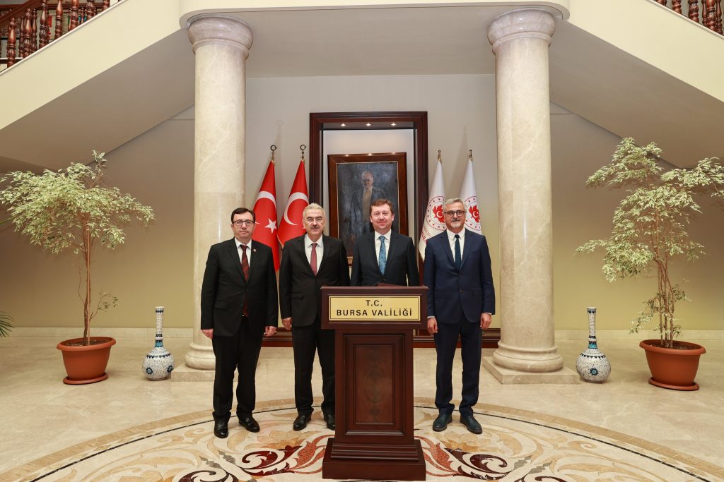 Vali Erol Ayyıldız, önemli isimleri ağırladı