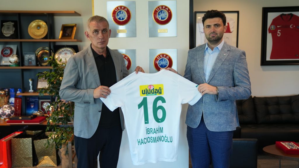 Başkan Enes Çelik’ten TFF Başkanı Hacıosmanoğlu’na tebrik ziyareti
