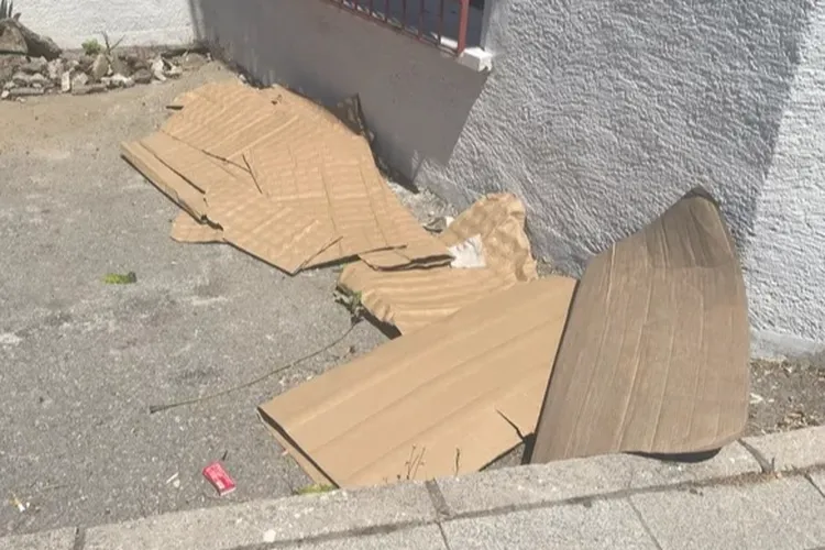 Gazcılar’da çöp problemi