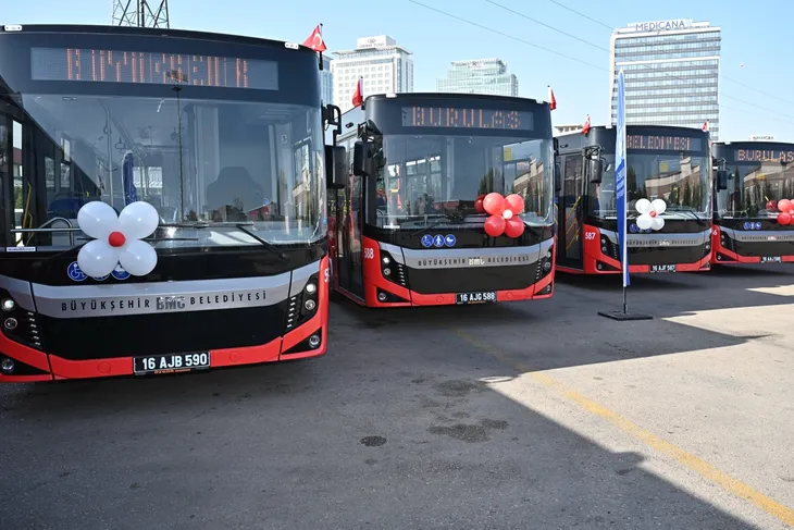BURULAŞ’tan 10 yeni otobüs müjdesi