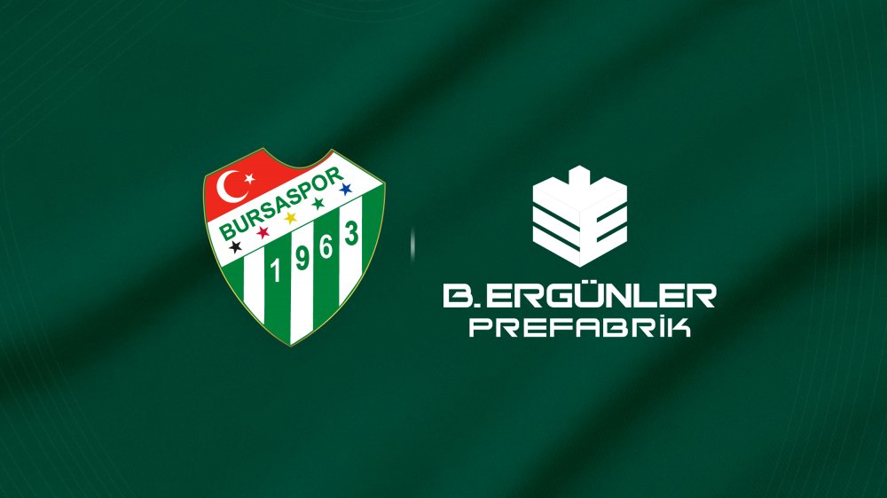 B. Ergünler Prefabrik, Bursaspor’un kol sponsoru oldu