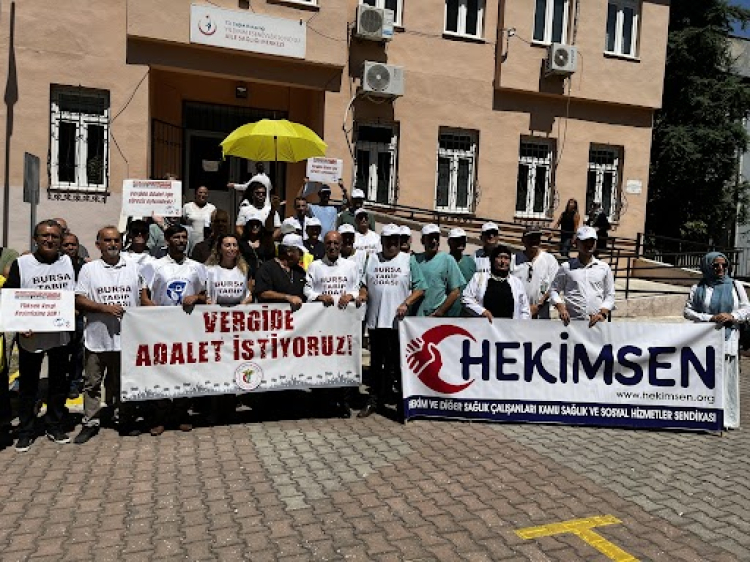 Bursa Tabip Odası’ndan vergi adaleti çağrısı