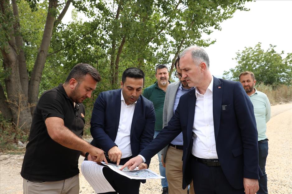Alanyurt’tan İnegöl’e yeni güzergah için çalışmalar sürüyor