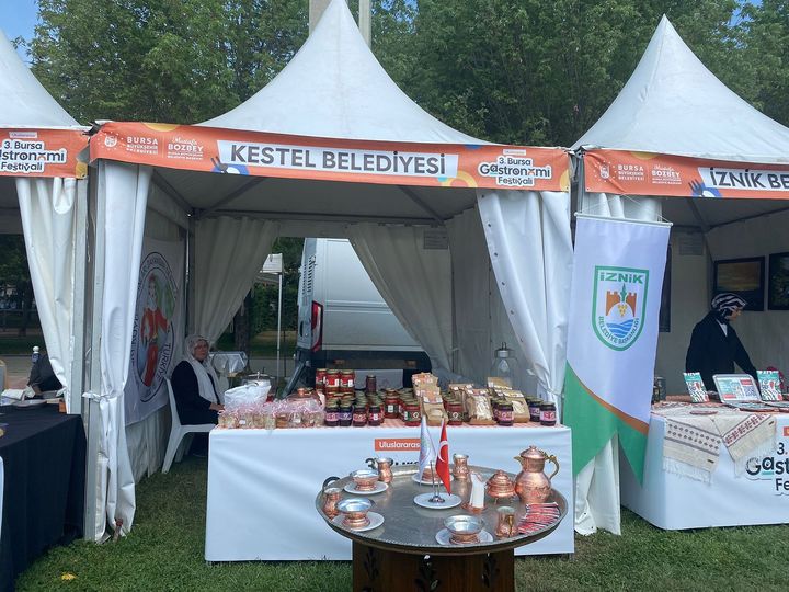 Kestel Belediyesi, Gastronomi Festivali’nde yöresel lezzetleriyle yerini aldı